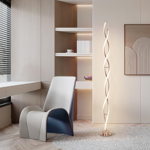 31W Modern Floor Lamp (Gold)