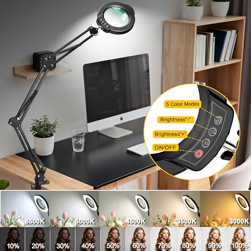 15X Magnifying Glass with Light