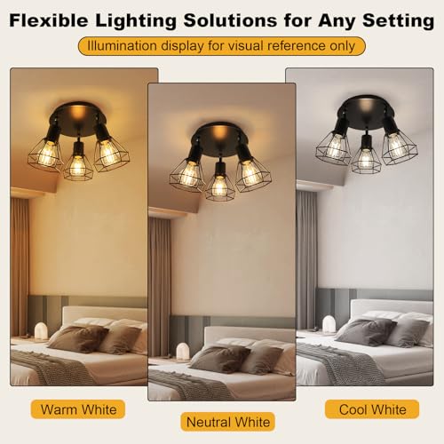LED Track Lighting Fixtures (3-Light)