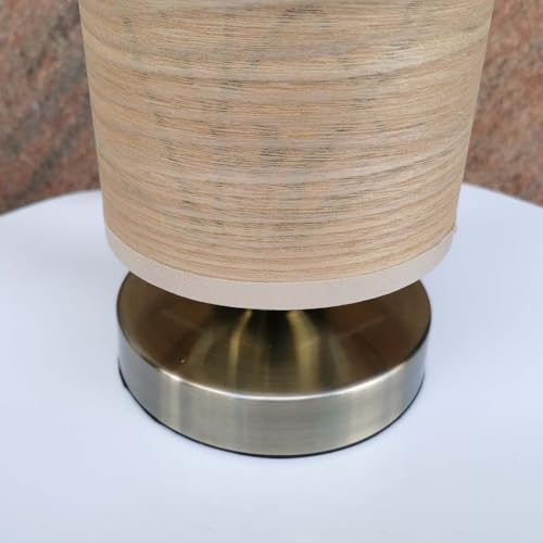 L10272 Birds in Tree Wood Shade Night Light Table Lamp (Bronze)