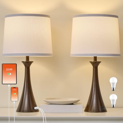 Touch Table Lamps Set of 2