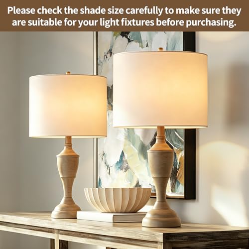 Lamp Shade 2 Pack (white)