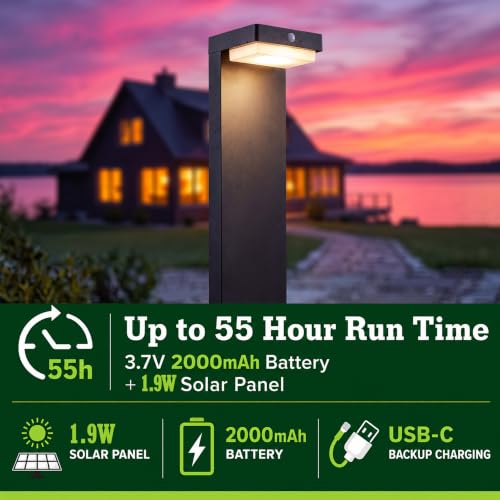Square Solar Landscape Lights