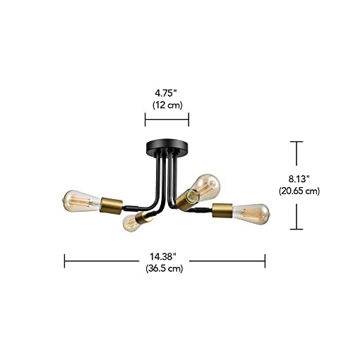 66000072 4 Light Adjustable Socket Semi (Samuel)