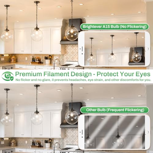 Dimmable E26 LED Bulb 60 Watt Equivalent (2700k Warm White / 6 Count (Pack of 1))