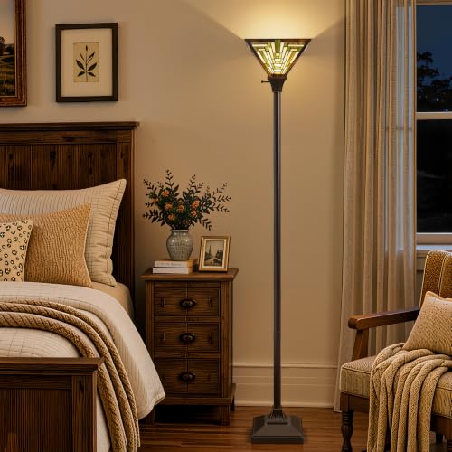 Tiffany Floor Lamp (Mission Geometric)