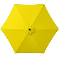 7.5ft Solar Umbrella LED Lighted Patio Umbrella