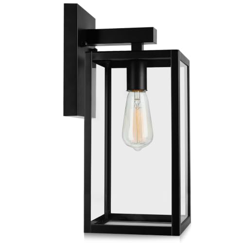 Outdoor Wall Light Fixture (Black / XX-Large)