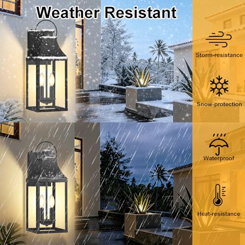 20 Inch Dusk to Dawn Outdoor Wall Sconce (Dusk to Dawn / 20 Inch)