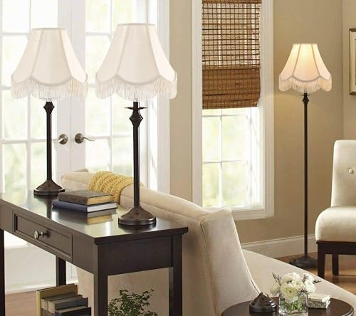Lamp Shade Set of 2 (Yellowish Beige / 2 Pack)