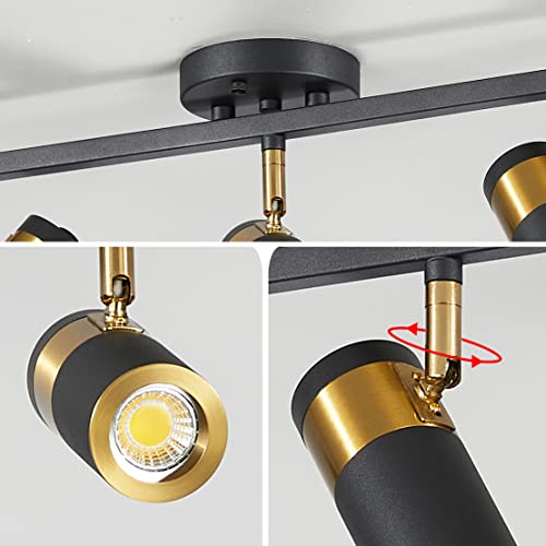 5 Light Track Lighting (Black(5-lights))