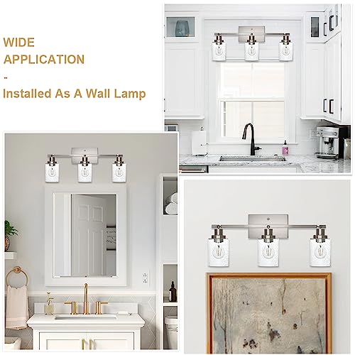 3 Light Rotatable Track Lighting Kit (Brushed Nickel / 3-Light)