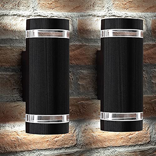 Dusk to Dawn Outdoor Lighting (Semi Cylinder 2 PACK)