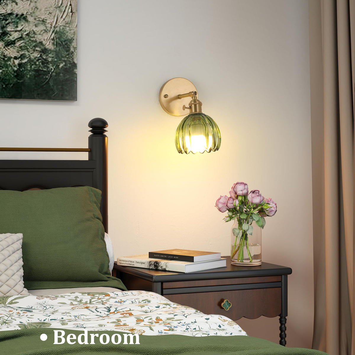 Tulip Lamp Shades Replacement (Green)