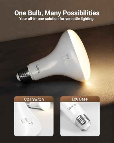 Sunco 12 Pack BR30 LED Bulb Flood Light (12 Count (Pack of 1))