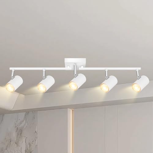 Track Lighting Fixtures Ceiling (5 light-white)