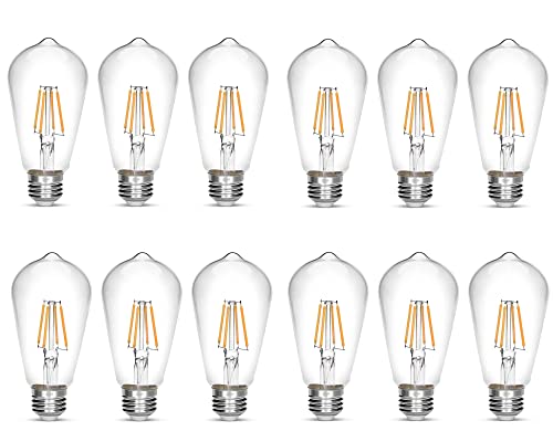 LED Edison Bulb 4W (Warm White / Pack of 12)