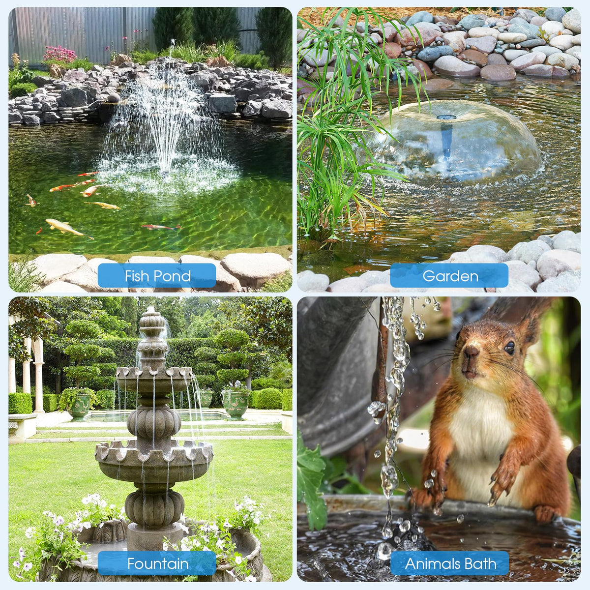 12W Solar Water Fountain Pump (12W Solar Fountain Pump)