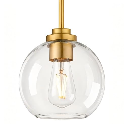 Modern Pendant Light Fixtures Globe Glass Pendant Lights Kitchen Island Kitchen Island Lighting for Dining Room