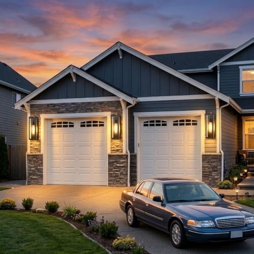 16" Large Motion Sensor Outdoor Wall Lights for House 2