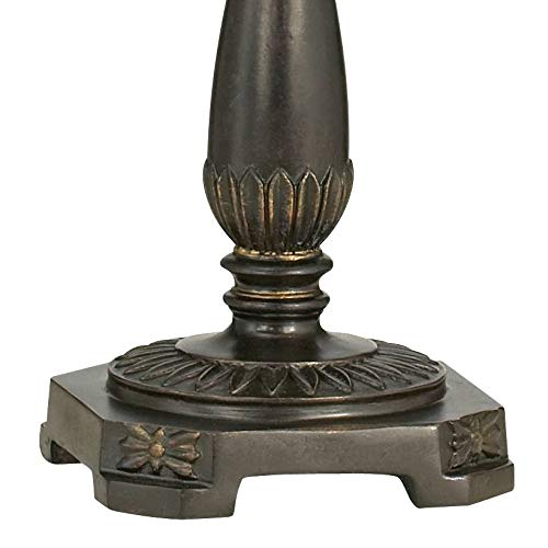 Andrea 22 1 2" High Table Lamps Set of 2 Swing Arm Bronze Brown Traditional (Bronze - Set of 2)