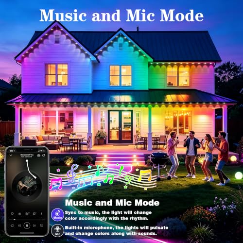 150FT Permanent Outdoor RGB+IC Lights (150FT)