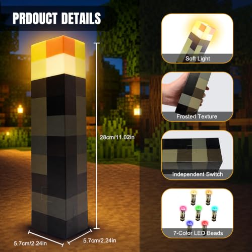 Wall Torch Lamp (Black)