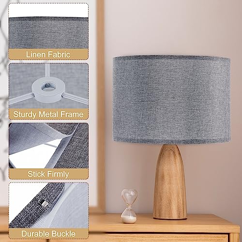 Drum Lamp Shades (Gray)