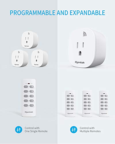 Remote Control Outlet Wireless Light Switch for Household Appliances