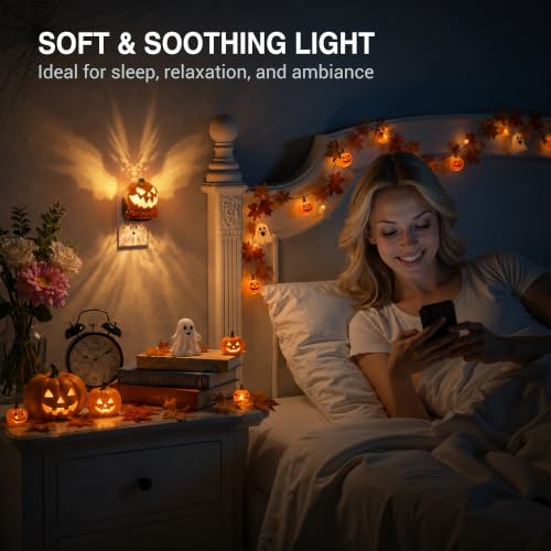 Halloween Night Light (Pumpkin Projector - RGB / 1 Pack)