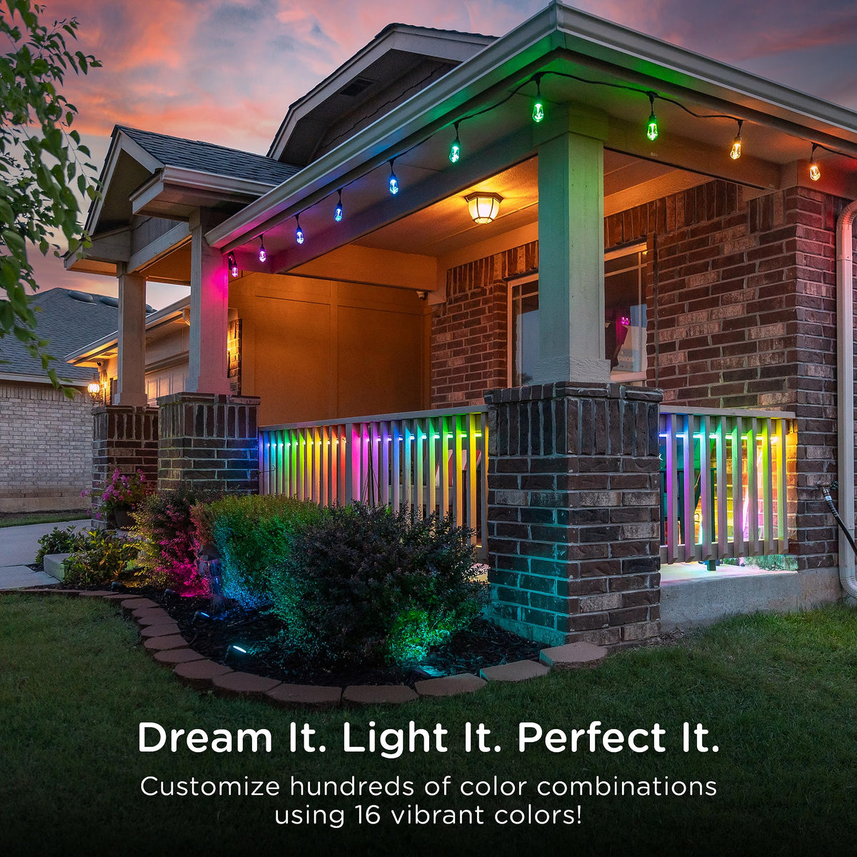 Vintage Outdoor String Lights (24ft / Black)
