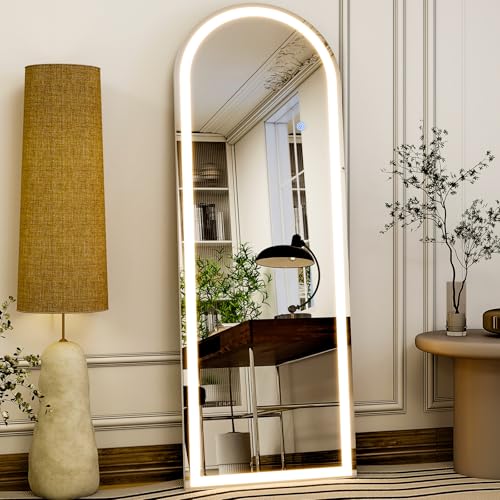 Rounded LED Full Length Mirror