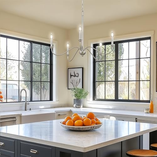 Archer 28" Farmhouse 5 (Brushed Nickel / 28")