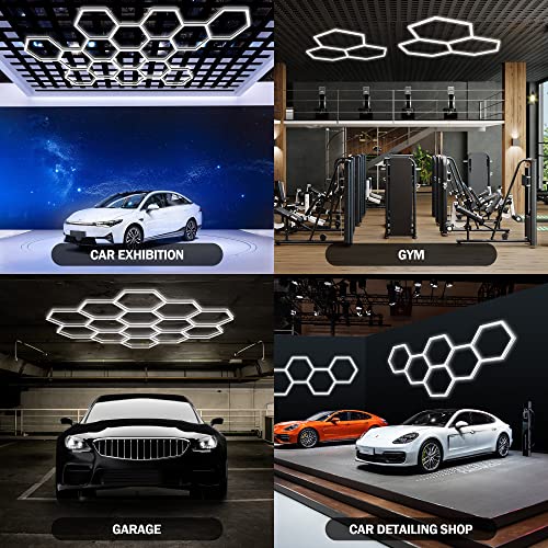 Hexagon Garage Lights