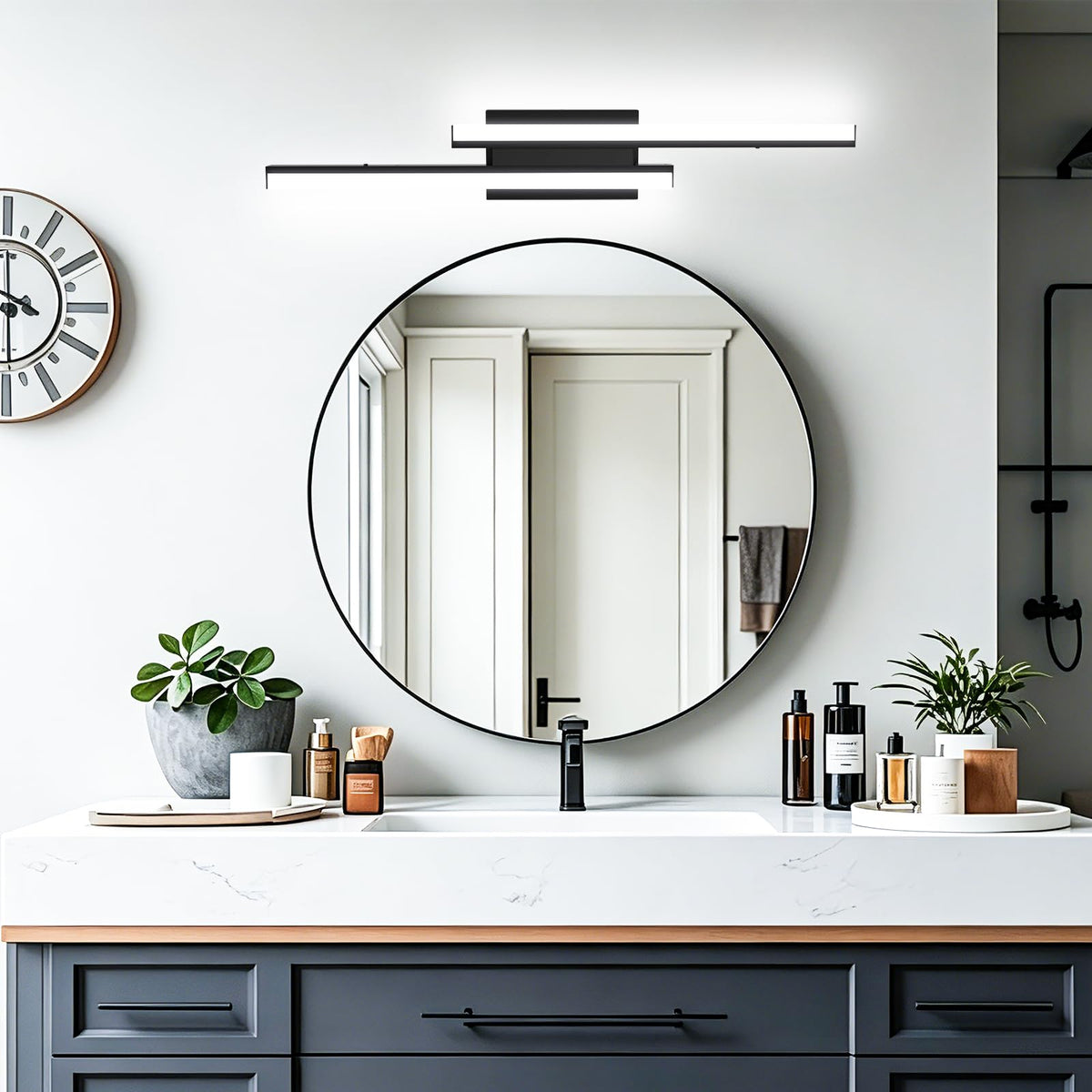 Modern Bathroom Light Fixtures Over Mirror (32 in-1 pack)