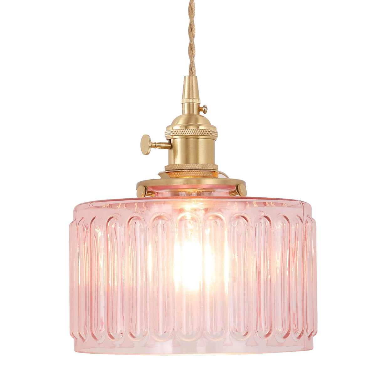 Pendant Light with Green Scaly Glass Lmapshade (Scaly Green)