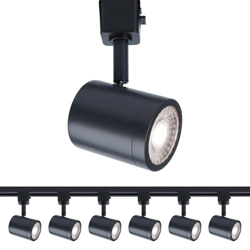 Charge 8010 LED Adjustable Track Head 5 (Black / H-Style 3-Wire (6 Pack))