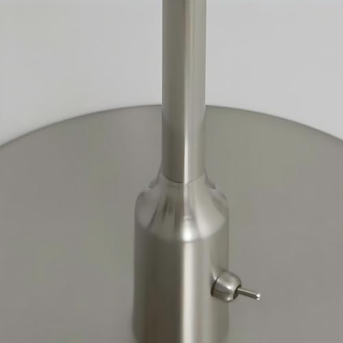 Nordic Medieval Table Lamp (Pink/Chrome, 12.6 Inch)