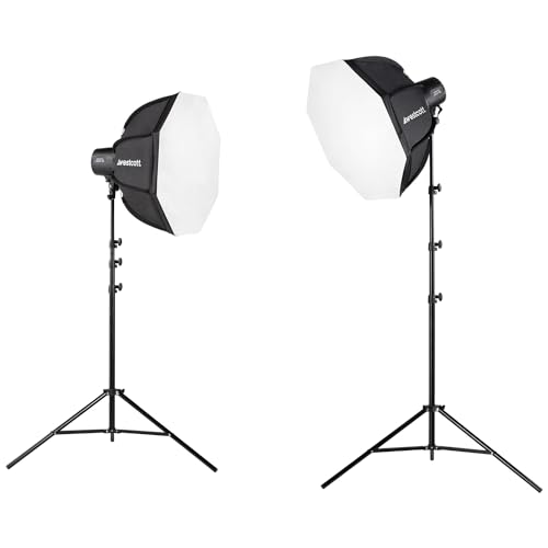 U60-B Bi-Color LED 2-Light Softbox Kit for Content Creators, Product Photography, Actor Self Tapes, and Interviews (Westcott U60-B Bi-Color LED 2-Light Softbox Kit)