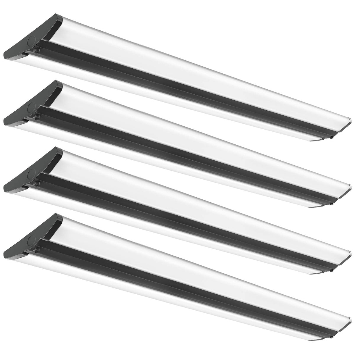 4FT LED Wraparound Light Fixture Ceiling Mount (4ft (4 Count))
