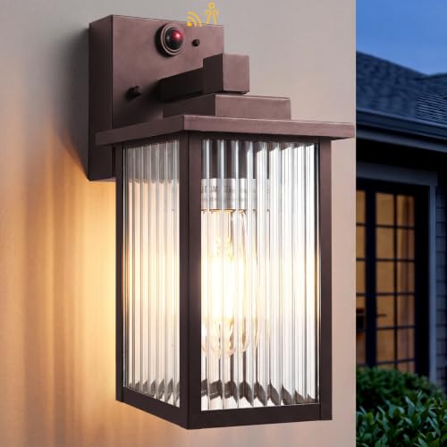 Motion Sensor Wall Light (Oil-Rubbed Bronze / 10.6''-1 Pack)