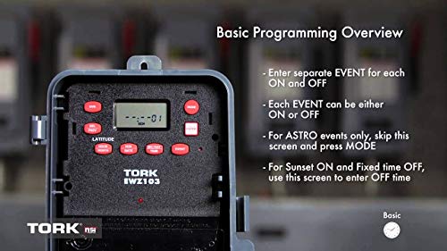 EWZ Series Multipurpose Control Astronomic 7 Day Time Switch
