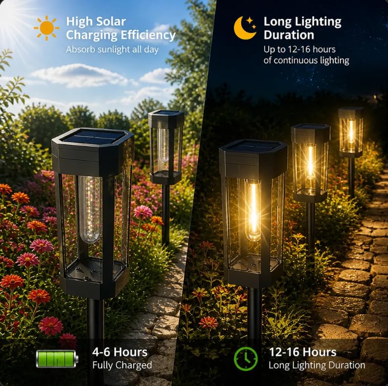 Solar Pathway Lights Outdoor