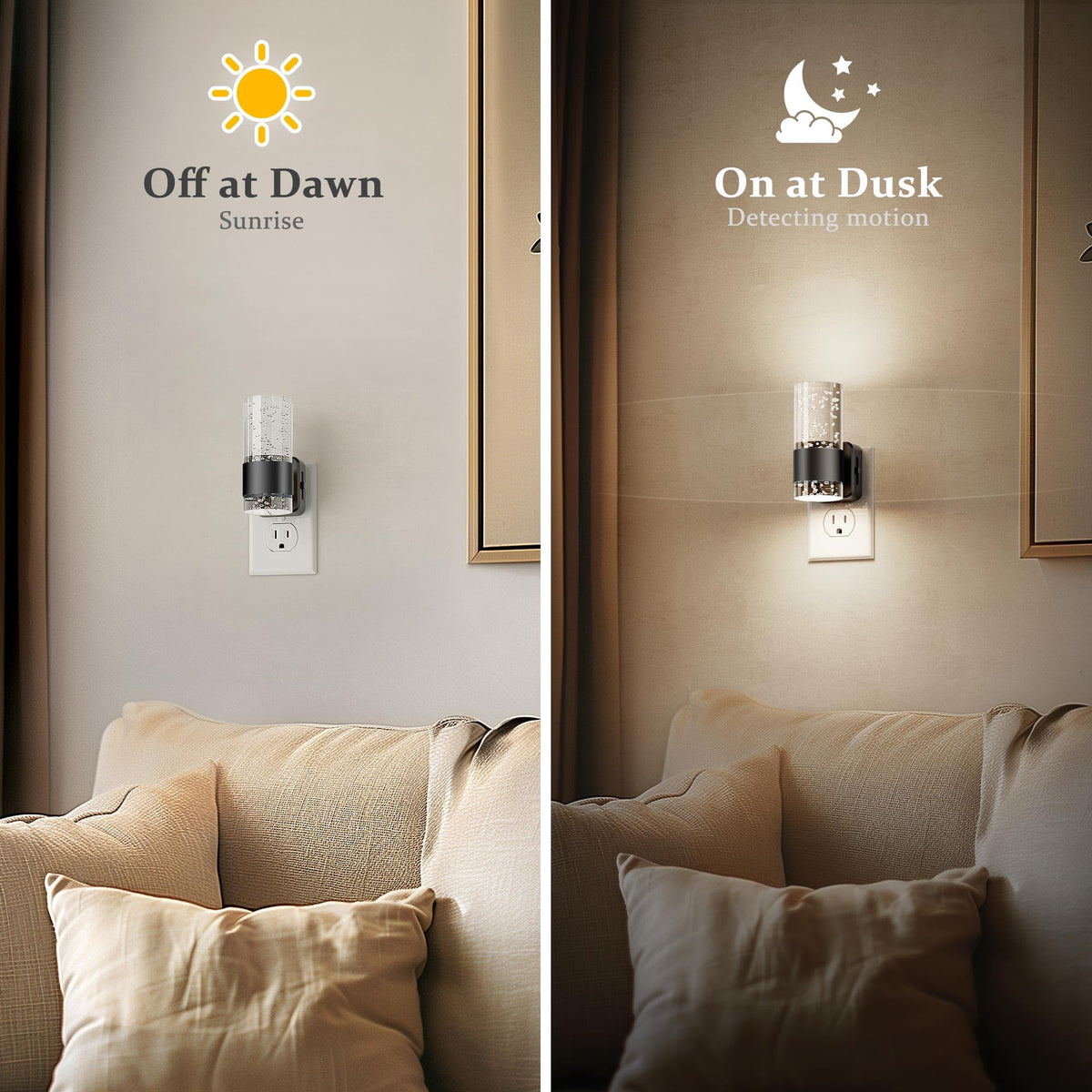 Bubble Night Light (Pure Black)