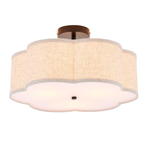 Modern Semi Flush Mount Ceiling Light Fixture