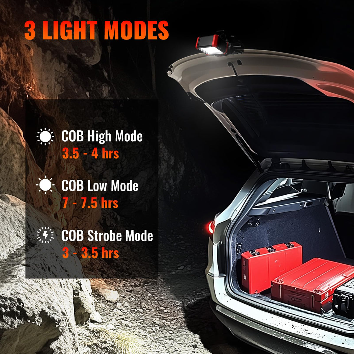 Rechargeable Clip Light