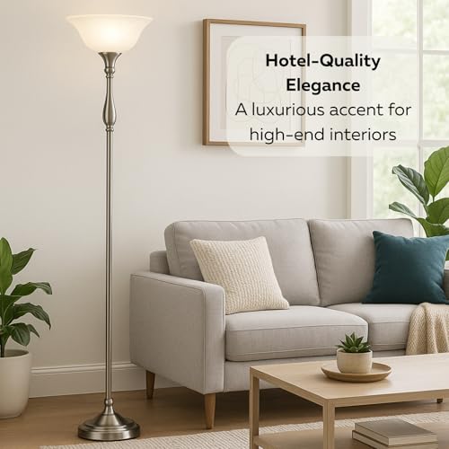 Floor Lamp 72 (Brushed Nickel)