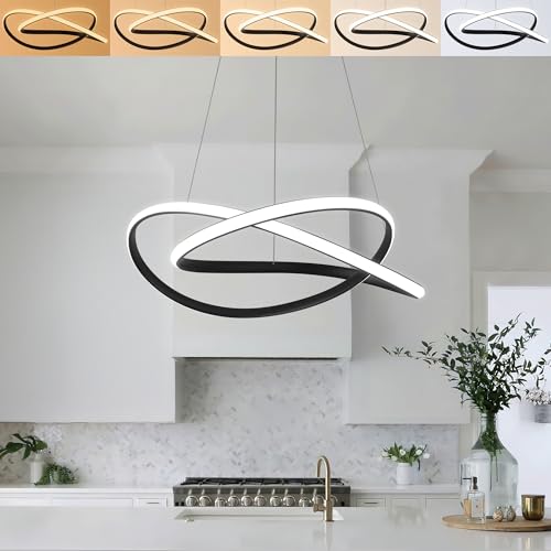 Modern Chandelier Dimmable Pendant Light Fixture