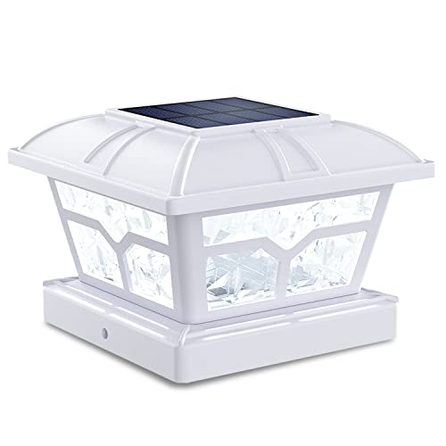 Solar Post Lights Outdoor 2 Modes 020 4PK