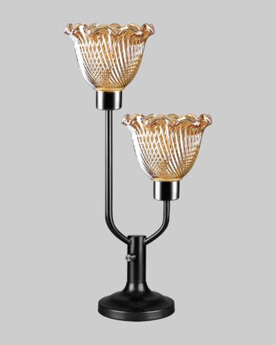 Mid Century Modern Table Lamp for Bedroom Dimmable Vintage Lamp